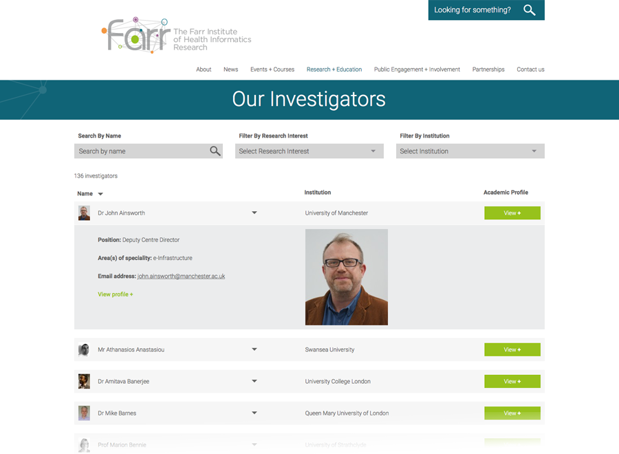 The Farr Institute